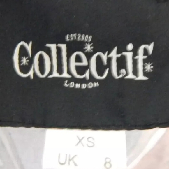 Collectif Caterina Floral Wiggle Dress - Picture 3 of 4